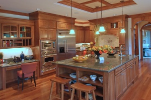 I know this kitchen is gorgeous, but don't even think about making those muffins. Get to your writing.